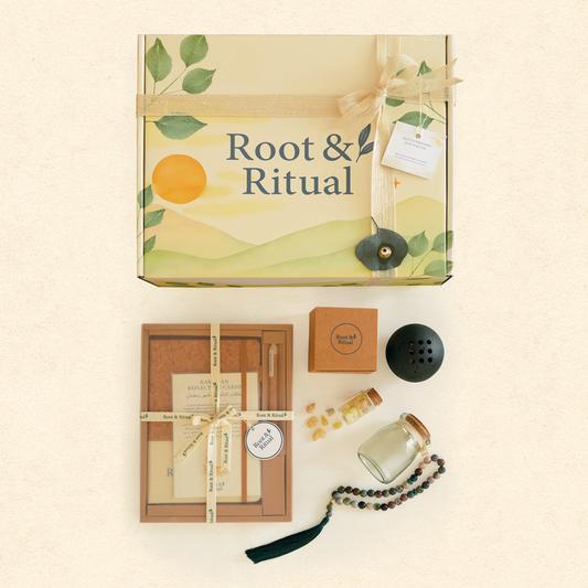 Ramadan Complete Ritual Box (Beige) : صندوق الطقوس والتأمل الرمضاني الكامل (بيج)