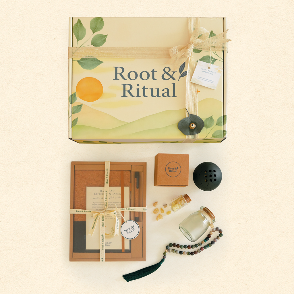Ramadan Complete Ritual Box (Black) : صندوق الطقوس والتأمل الرمضاني الكامل (أسود)