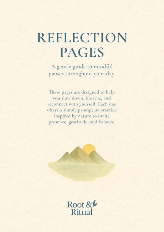 Reflection Pages: A Printable Guide